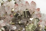 Hematite Quartz, Chalcopyrite and Pyrite Association - China #205534-2